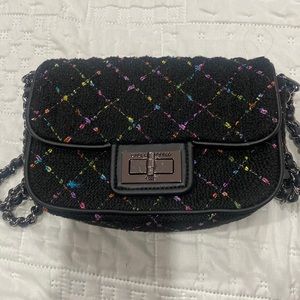 Small black with other color bag